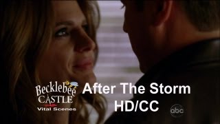 Castle 5x01 Morning After Scene Part 2 Becketts Apt  After The Storm HDCCL↔L [upl. by Nosemaj]