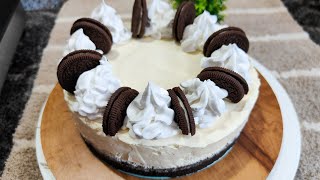 No Bake Cheesecake  Easy NoBake cheesecake No Egg No Gelatin No Oven  Cheesecake Recipe [upl. by Aderf]