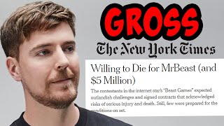 MrBeast is GROSS Beast Games [upl. by Trevorr]