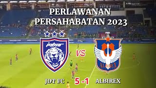 Highlight jdt vs albirex niigata  51 [upl. by Giordano]