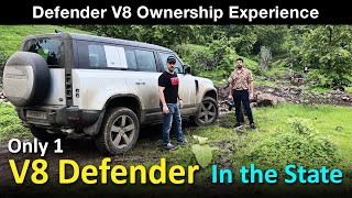 Rs 25 Crore Defender V8 Review  Only video on Defender V8 in India [upl. by Gautea]