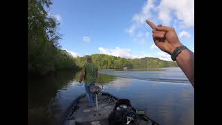 angry 😠 boater confrontation tense moments 😬 on lake west point pov video of rude boater [upl. by Deidre]