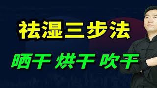 祛湿三步法，晒干、烘干、吹干，摆脱湿气神清气爽！ [upl. by Dadinirt]