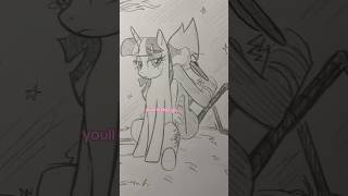 I havent drawn in a MINUTE mordetwi regularshow mylittlepony [upl. by Ahsratan20]