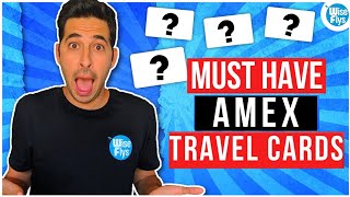 5 Best Amex Travel Credit Cards For Free Travel [upl. by Asilram]