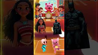 Pink Fong 🆚Cocomelon🆚Batman🆚Moana  coffindance tileshop [upl. by Nevla]