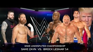 LESNAR GOLDRUSH WWE2K24 [upl. by Fazeli]