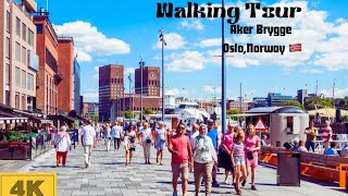 Walking tour along the Oslo Fjord From Aker Brygge to Bygdøy Oslo Norway🇳🇴❤️💙😍 visitnorway [upl. by Brenna]