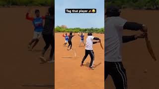 Tag that player 🏏😂youtube youtubeshorts cricket cricketcomedy cricketlover cricketer fyp [upl. by Drice]