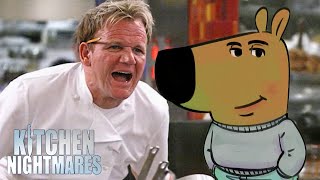 when gordon curses the st out of me but im literally just a chill guy  Kitchen Nightmares [upl. by Felike]