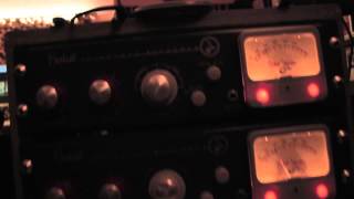 1959 Berlant Concertone preamps  first test after basic service [upl. by Ahsiekyt406]