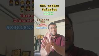 Symbiosis Bangalore Median Salary MBA catexam businessschool [upl. by Lucille]