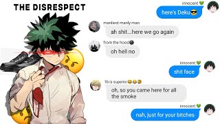 Deku enters class 1bs group chatquotDADDYquot😳 bnhamha texts [upl. by Huberty]