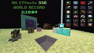 WR Minecraft All Effects Set Seed Glitchless in 21804 [upl. by Loralee]