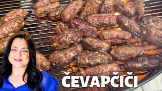 How to Make ČEVAPČIČI  Traditional Ćevapi Recipe  Ćevapčići ❤️ [upl. by Accissej554]