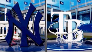 Yankees 10  Rays 01  32826 MLB Highlights [upl. by Lyrrad496]