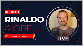 🎙️ MILAN I DUE PIATTI DEL BILANCIO  RINALDO MORELLI LIVE [upl. by Jobey]