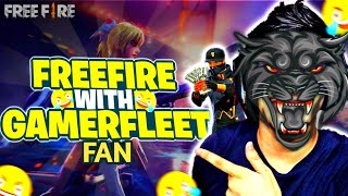 I Meet ‎gamerfleet Fan In Free Fire 🔥  King Of Gamer 👑 [upl. by Merow386]