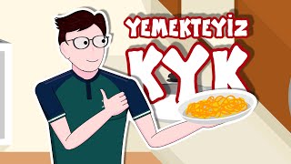 KYK Yurdunda Yemek Yapmak ANİMASYON ft smile emremen6797 [upl. by Yttiy]