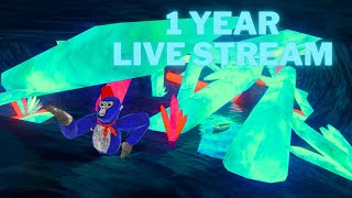 Playing Gorilla TagFan Lobby 1 YEAR ANNIVERSARY [upl. by Aneetak539]