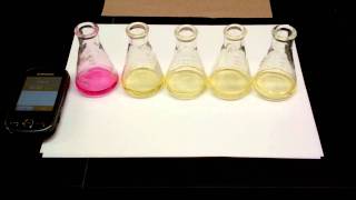 Hydrolysis of tButylChloride Kinetics Experiment 5 SN1 Reaction [upl. by Enelcaj609]