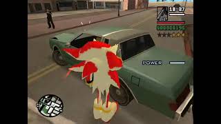 GTA SA ANDROID SHADOW THE HEDGEHOG 2024 SOINC 3 GTA SA [upl. by Anjanette]