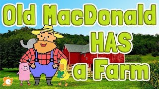 Old MacDonald HAS a Farm  With Lyrics and Karaoke Track by ELF Learning [upl. by Coulombe]