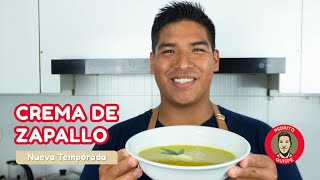 Crema de Zapallo  Receta económica y sencilla  Pedrito Quispe  La auténtica cocina casera [upl. by Ednihek]