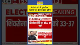 Exit Poll With Sushant Sinha JVC Exit Poll के अनुसार Maharashtra का Favourite CM कौन shorts [upl. by Tricia312]