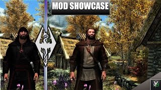 JEDI AND SITH CLOAKS Xbox Modded Skyrim Mod Showcase [upl. by Keithley]