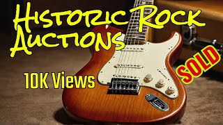 🎸 Rock and Roll Antique 🎸  Christies Auction  Iconic Rock and Roll Memorabiliia [upl. by Sakhuja]