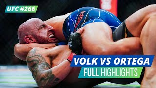 Volkanovski vs Ortega  FULL HIGHLIGHTS ufc ufc266 [upl. by Bubalo404]