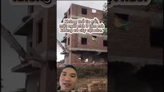 nhà ba tầng không có cây cột nào construction [upl. by Ahsinuq]