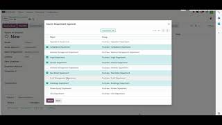 Purchase workflow with multiple approvals in Odoo [upl. by Ailenroc]