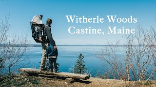 Hiking Witherle Woods Preserve in Castine Maine [upl. by Roderica]