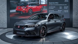 2025 Honda Civic Type R – The Evolution of a Track Icon🔥‼️ [upl. by Yenahpets550]