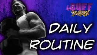 Daily Maintain Food amp Workout Routine  Buff Dudes [upl. by Melesa]