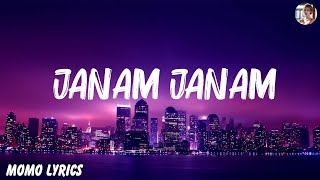 Arijit Singh  Janam Janam Lyrics [upl. by Lepine900]