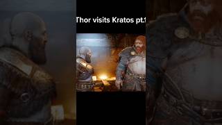 Thor First Entry Scene shorts godofwarragnarok ytshorts gaming thor [upl. by Akelam]