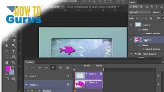 How to Edit Video Animation in Adobe Photoshop  CS5 CS6 CC Video Editing Tutorial [upl. by April]