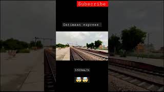 Gatimaan express full speed 150kmh [upl. by Saretta]