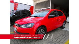 Volkswagen Gol Trendline 10 Flex Completo 2015 [upl. by Anauq]