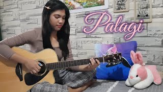 Palagi  TJ Monterde  Guitar Fingerstyle Cover with lyrics [upl. by Ogirdor]