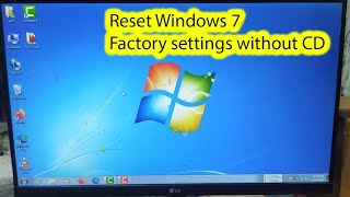 How to restore default settings in windows 7 [upl. by Erised]