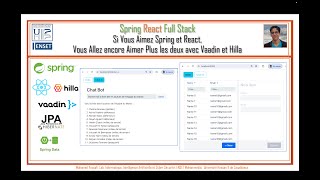 Spring React Full Stack avec Vaadin et Hilla [upl. by Kenay]