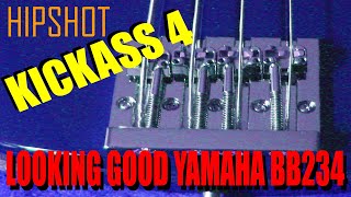 Hipshot Kickass 4 on a Yamaha Broadbass [upl. by Nami711]