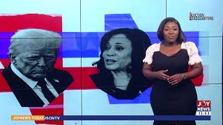 America Decides Voting begins in key states with Trump and Harris neckandneck in the polls [upl. by Odnala]