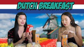 TYPICAL DUTCH BREAKFAST  Netherlands  Vegetarian  Fed amp Integrated Foreigners dutchbreakfast [upl. by Starr]