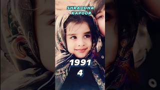 SHRADDHA KAPOOR Age Transformation 19872025  shraddhakapoor stree2 [upl. by Maryellen]