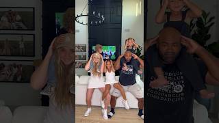 Macarena challenge but make it family edition 😎 familyfun family challenge funny familyof5 [upl. by Assetan]